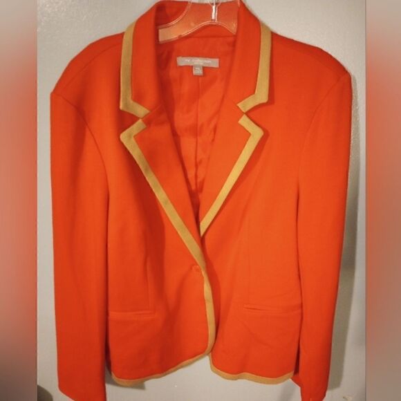 ✨ NWT NY Collections single breasted jersey blazer - Picture 3 of 12